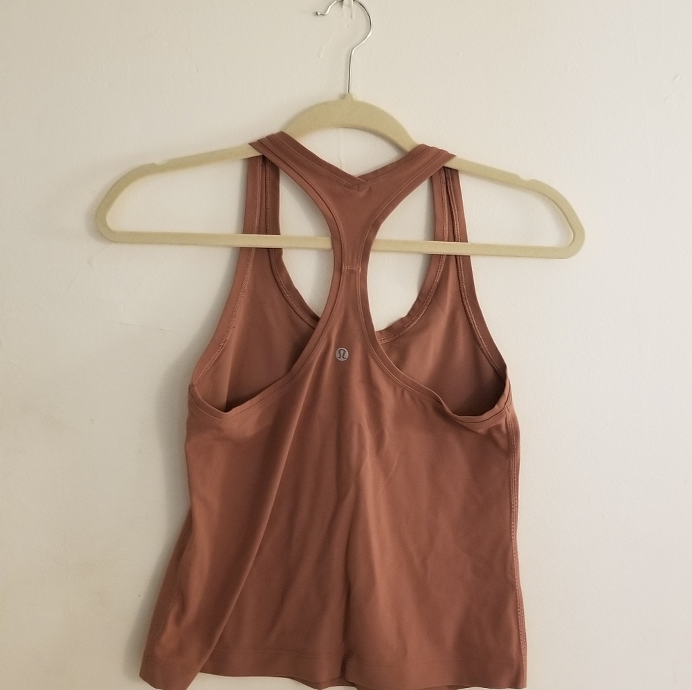 Lululemon racerback cropped top
